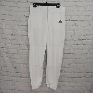 Adidas Climalite Adult Traditional Cut White Baseball Pants Size Medium